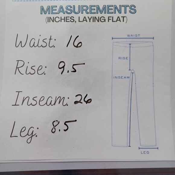 Denim & Co Jeans Womens 12P Green Bootcut Mid Rise Stretch Denim 32x26 - Picture 3 of 9